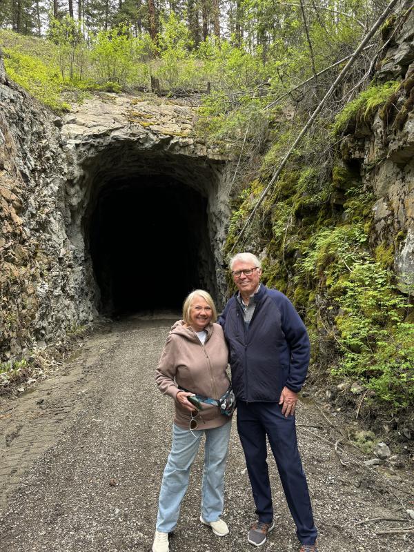 Sylvia and George Melville Adra Tunnel