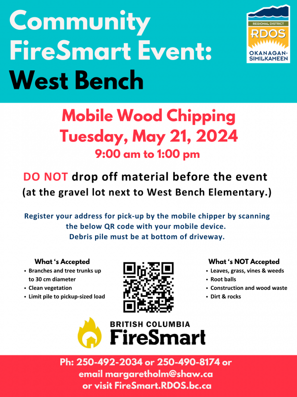 West Bench Chipping Event May 21 2024 UPDATE2