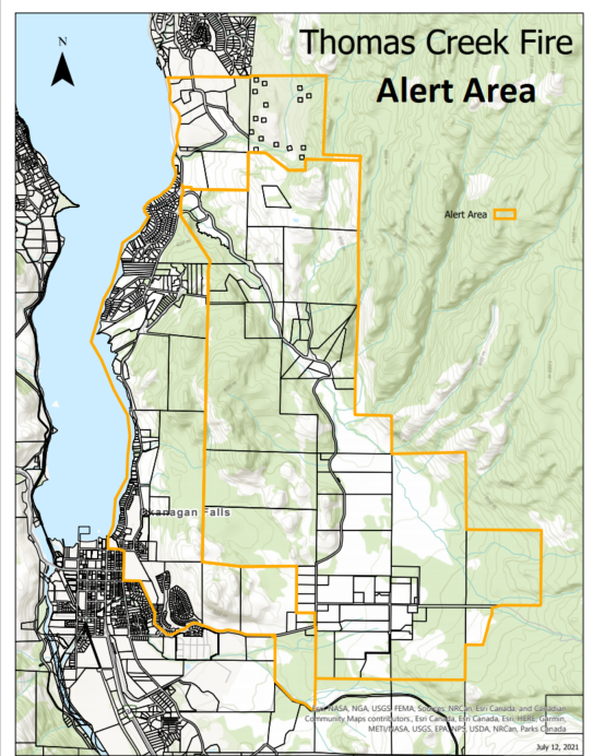 20210714 Thomas Creek Map