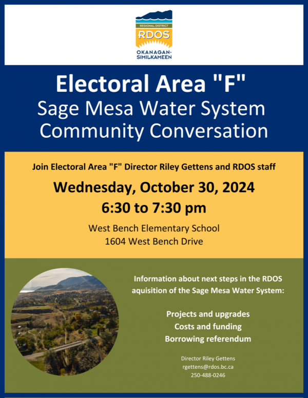 Sage Mesa Water System poster